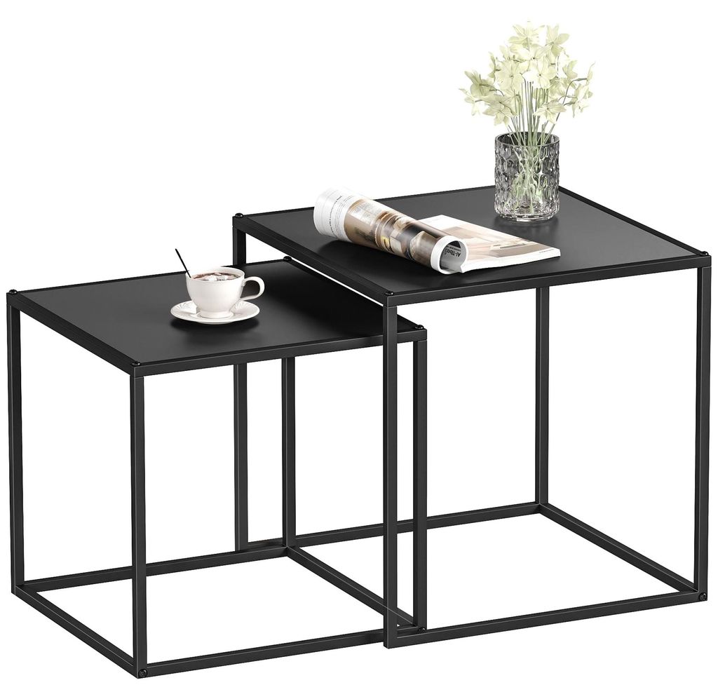 Table basse 839-563V00BK, table basse, table pliante, set Image du produit 