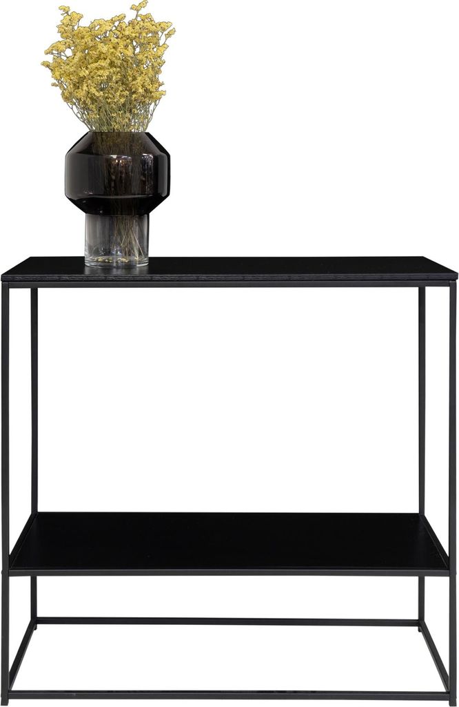 Vita Konsolentisch in Schwarz | Schmale Konsole in modernem Produktbild 4