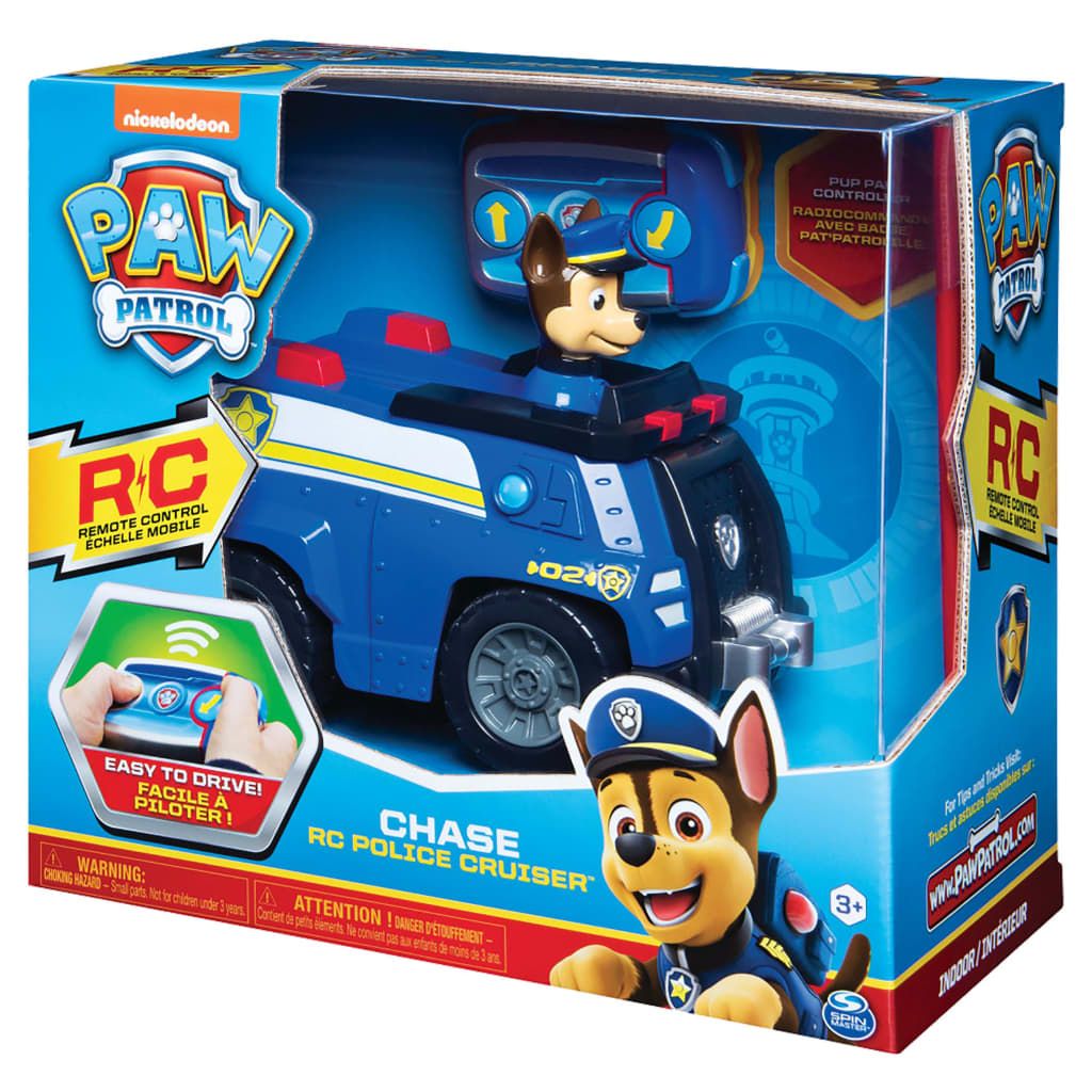 Figur PAW Patrol 6054190 Ferngesteuertes Polizeiauto mit Chase RC Fahrzeug 