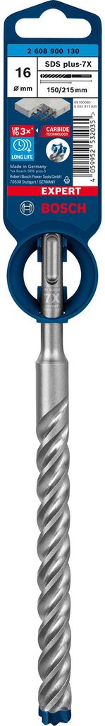 EXPERT SDS-plus-7X klopboormachinebit, 16x150x215 mm Productafbeelding 