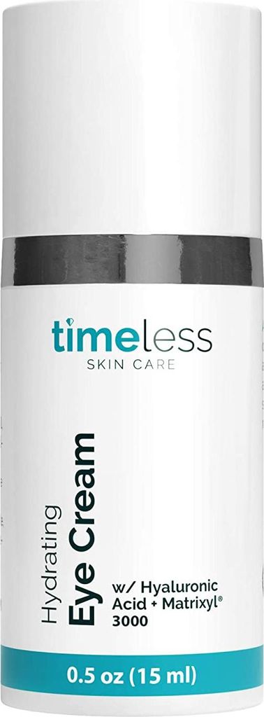 Augencreme, Zeitlos, mit Hyaluronsäure und Matrixyl, Intensive Feuchtigkeitspflege und Anti-Stiffening-Effekt, Parabenfrei, 15ml