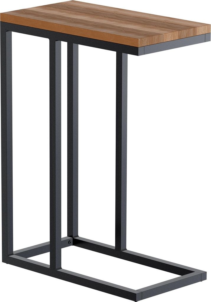 CLP Beistelltisch Manteo Tischplatte aus Eichenholz Produktbild 