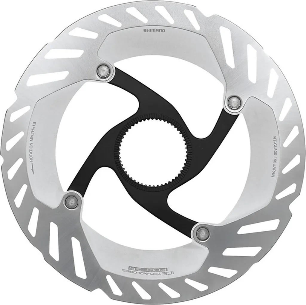 Disque de frein Shimano RT-CL800 160mm avec bague de serrage interne