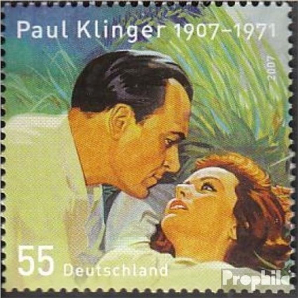 Briefmarken BRD (BR.Deutschland) 2007 Mi 2611 (kompl.Ausg.) FDC Klinger