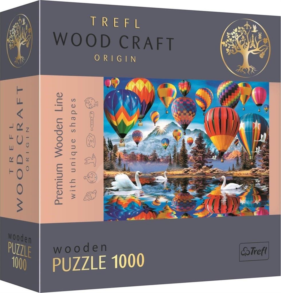 Puzzle Trefl 20143 Puzzle di contorno 1000 pezzi Paesaggio Immagine del prodotto 