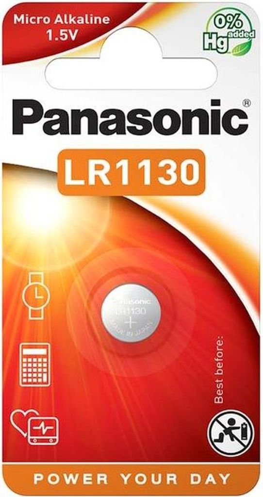 Panasonic LR1130L/1BP Knopfzelle Alkalin Immagine del prodotto 