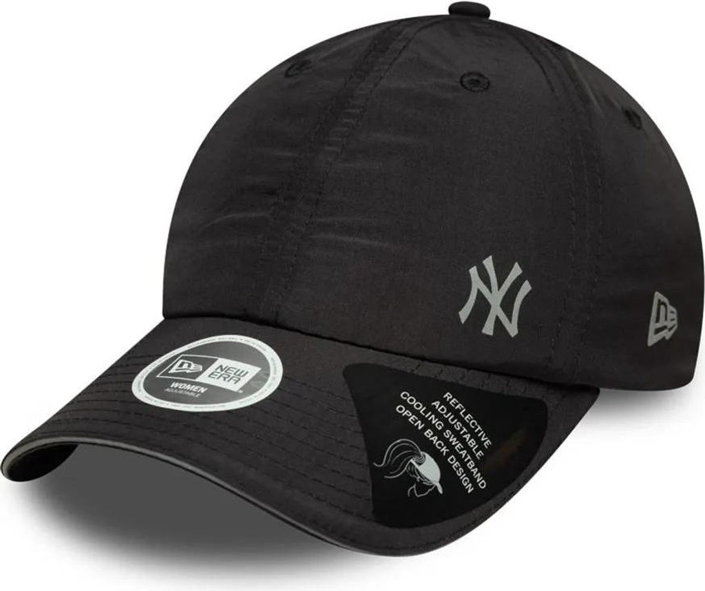 New Era Flawless Open Back New York Yankees Kappe Schwarz Mann Schwarz One Size