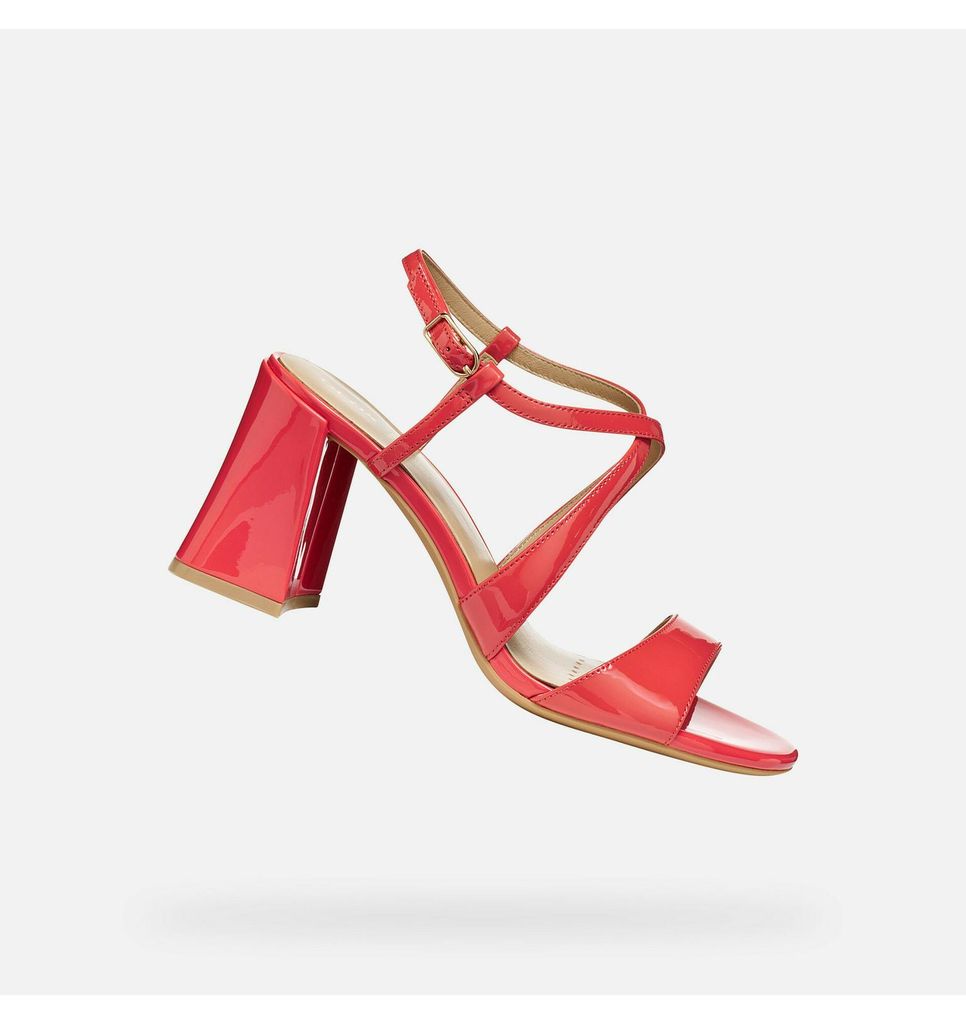 Geox Rote Damensandalen New Eraklia 80 T01 41