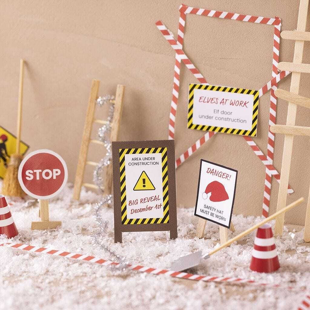 Creativ Company Mini Bastelset Wichteltür Im Bau - Produktbild 5