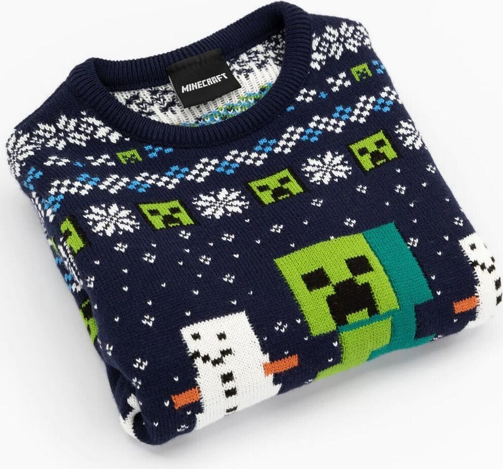 Minecraft - Pullover für Kinder - weihnachtliches Design Produktbild 4