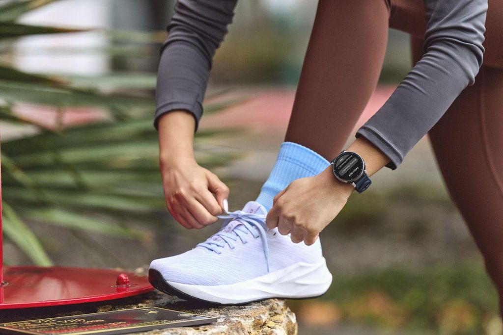 Amazfit Active 3 Premium Dark Blue Smartwatch HYROX-Modus