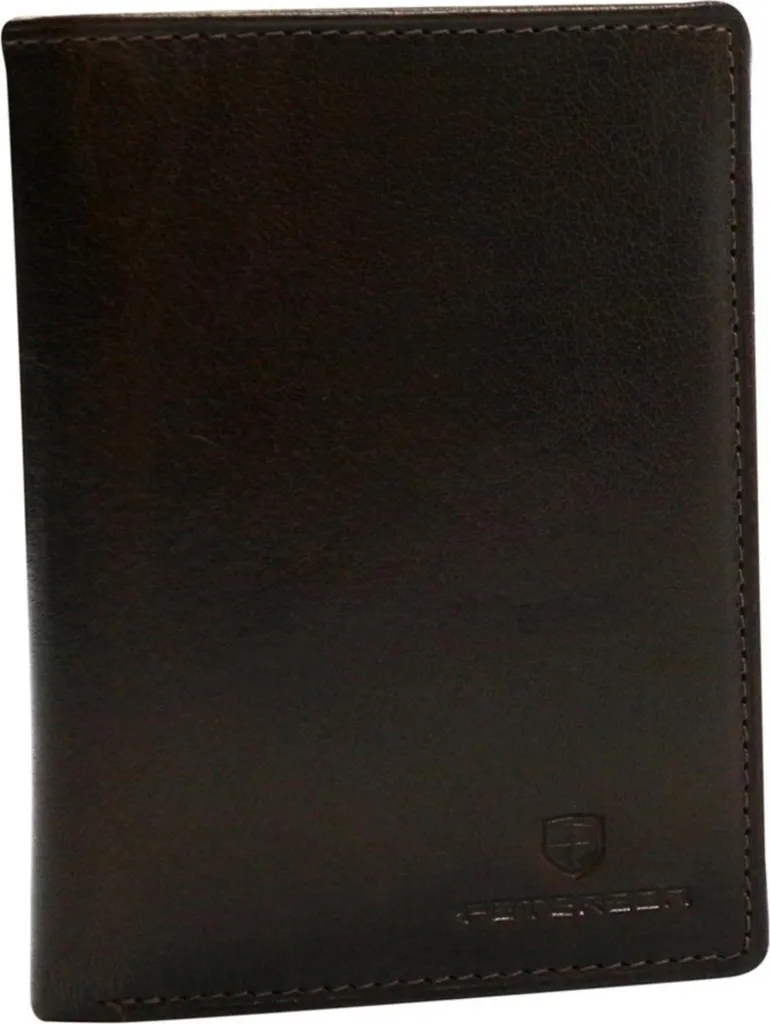 Peterson greg60295 Portafoglio Uomo RFID Blocking Pelle Premium