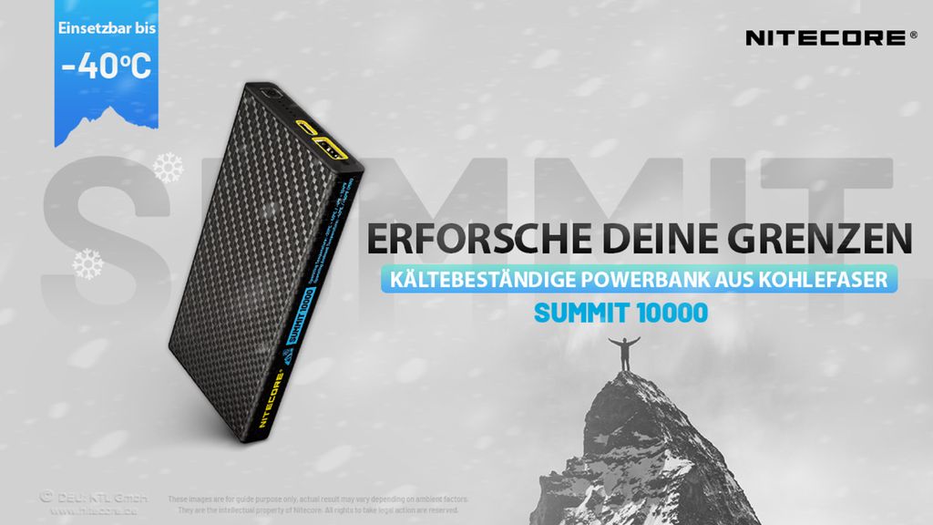 Nitecore Powerbank Summit10000 - 10000mAh - odolná proti Obrázek produktu 