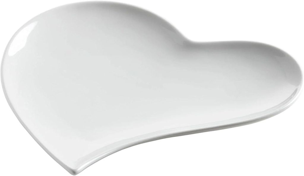 Maxwell and Williams Piatto cuore Basic Coupe bianco Immagine del prodotto 