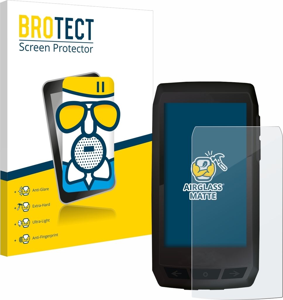 BROTECT Entspiegelungs Schutzglas für Ciclo Navic 400 Schutzfolie Panzer Folie Glas Display Schutz matt
