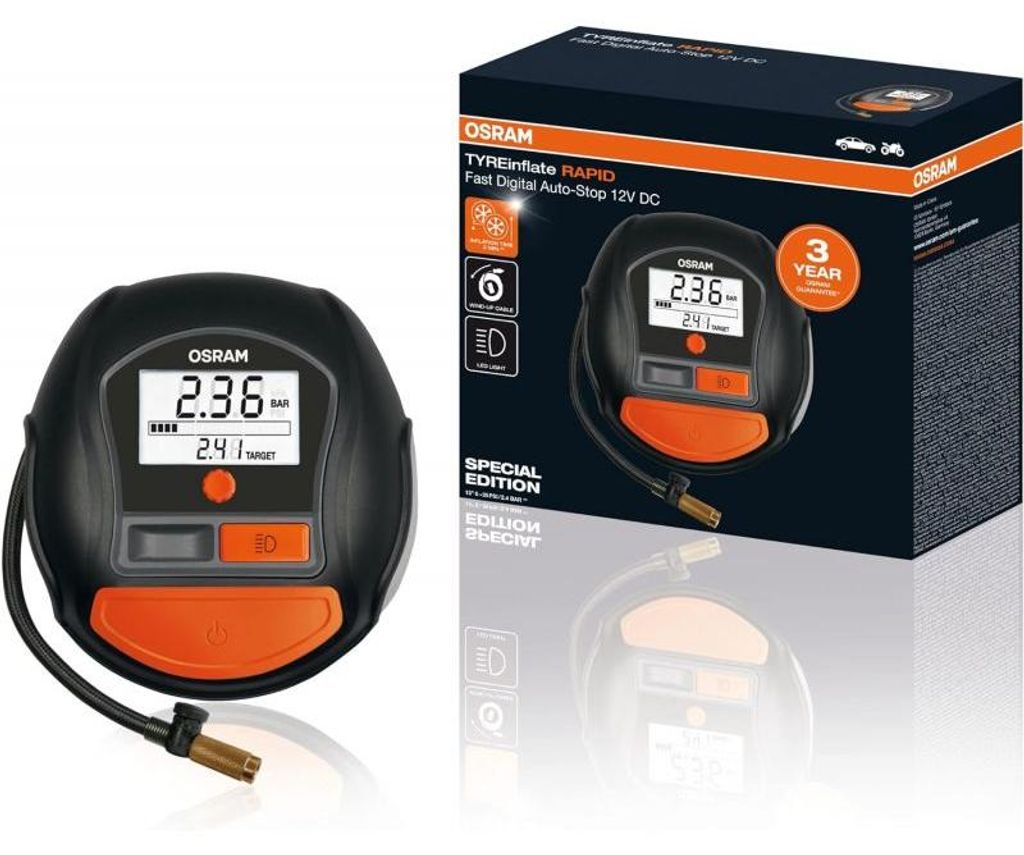 Compresseur pour pneus Osram TYREinflate 1000 OTI1000 Image du produit 