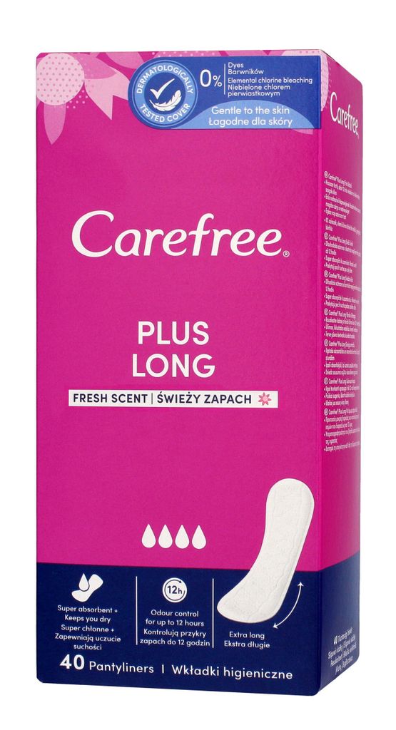 Carefree 5284255009 Carefree Slipeinlagen Plus Long mit Obrázok produktu 