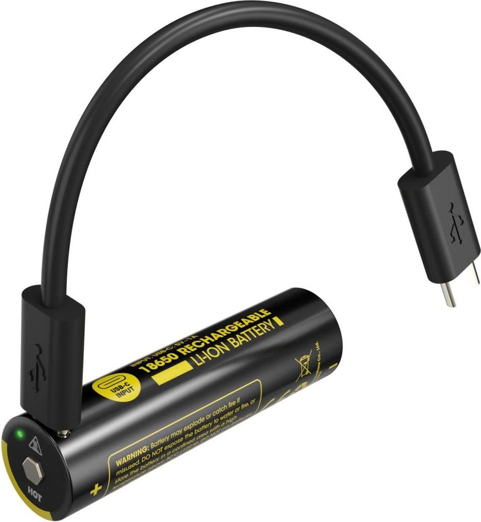 Akumulator wymienny Nitecore NL1836R 3600mAh czarna Zdjęcie produktu 