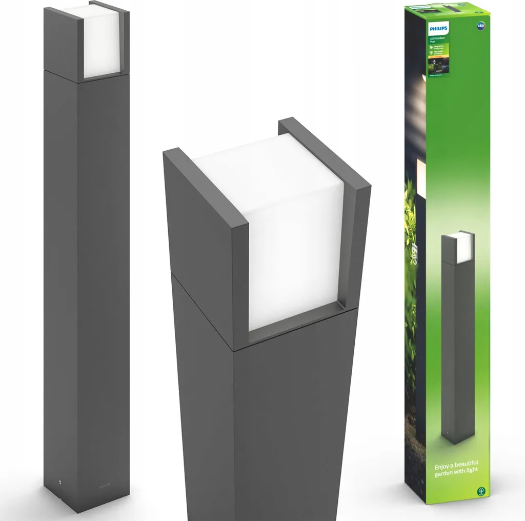 Éclairage de terrasse LED Philips Arbour pour balisage extérieur 6W - 10