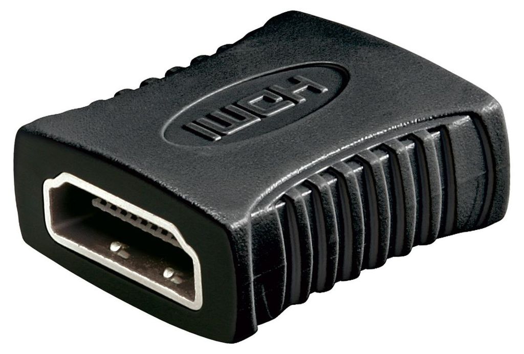 goobay HDMI Adapter Kupplung vernickelt schwarz (Bulk) Productafbeelding 