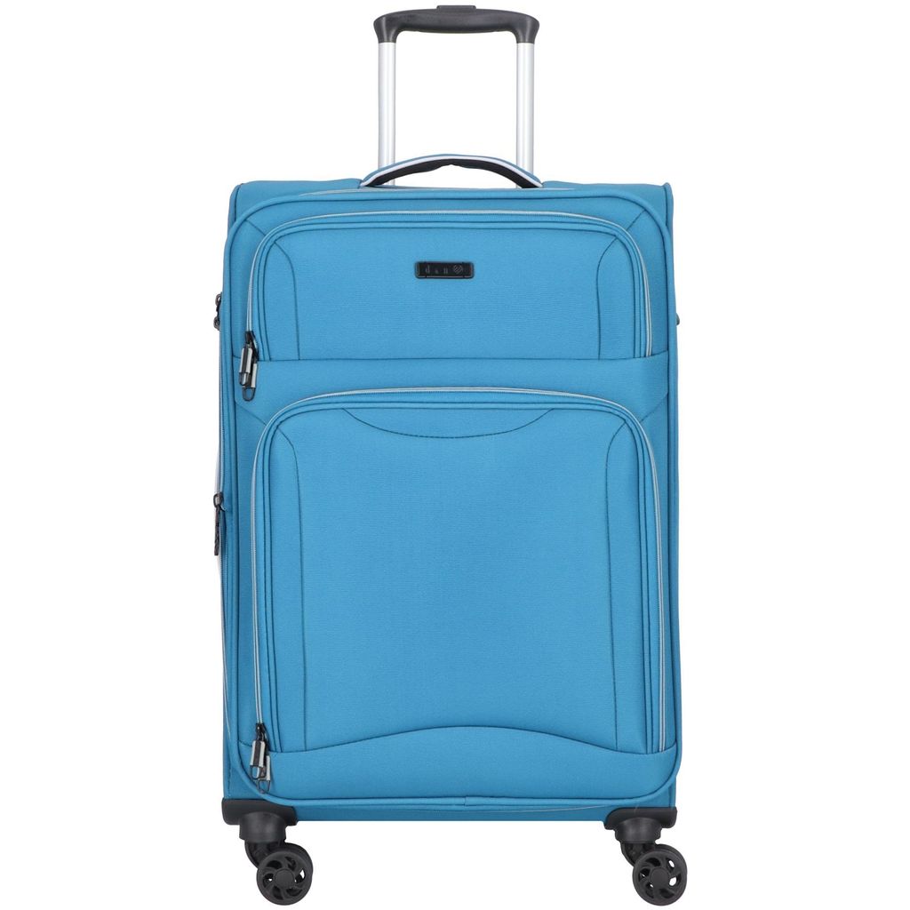 d&n Travel Line 9204 4 Rollen Trolley M 66 cm mit Dehnfalte