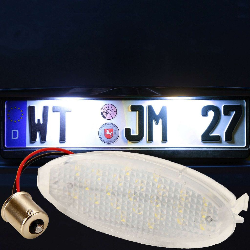 Led Kennzeichenbeleuchtung für OPEL Agila A | Astra F + G | Corsa B