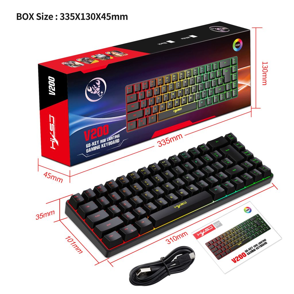 INF Kabelgebundene Gaming Tastatur Mit Kaufland De