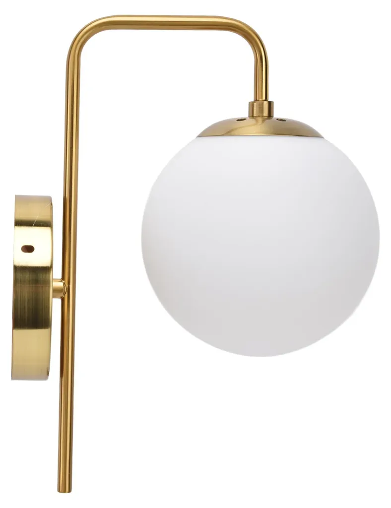 Applique Murale LED Nordic Modern E27 en Verre Givré pour Chambre