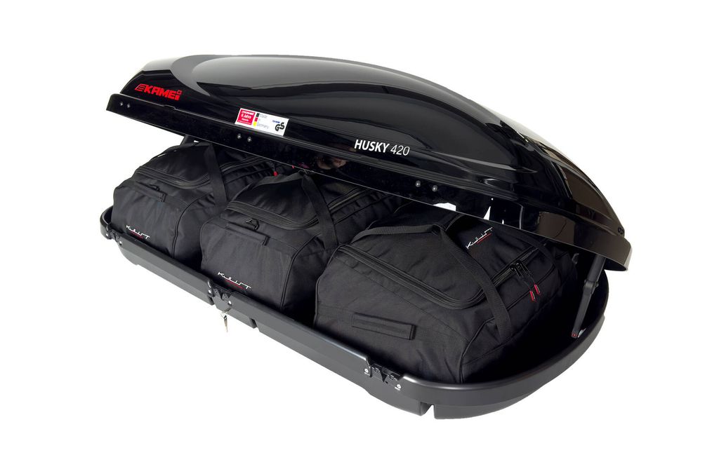 KJUST Taschen Set 3 Stk für Dachbox Kamei Husky 420