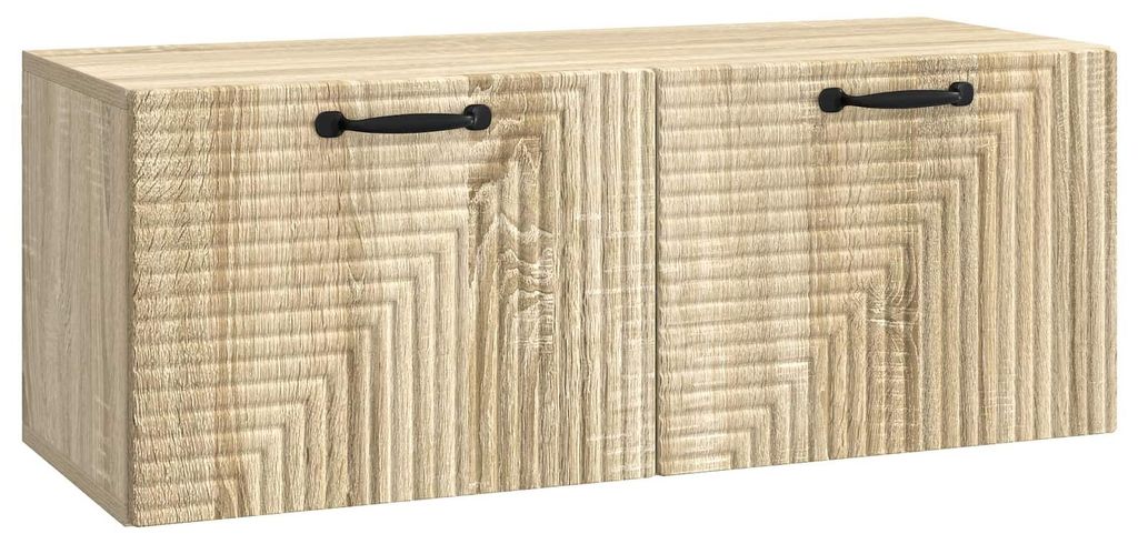 "2026 Moderne"Wandmontierter TV-Schrank( 1PC) - moderne Fernsehschrank - Medienmöbel - Sonoma-Eiche 78,5x31x30cm - TV-Schränke Schlussverkauf774252