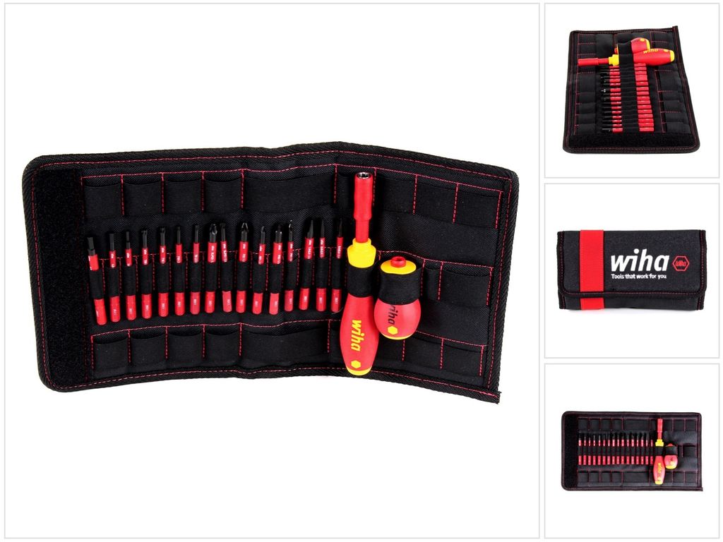 Schraubendrehersatz SlimVario® 18-tlg.m.Wechselkl.VDE Produktbild 44