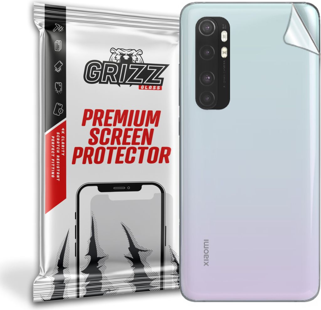 Folie auf der Rückseite GrizzGlass UltraSkin für Xiaomi Mi Note 10 Lite