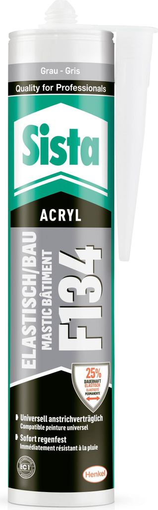 Sista Elastisch / Bau F134 grau 300ml L44GR