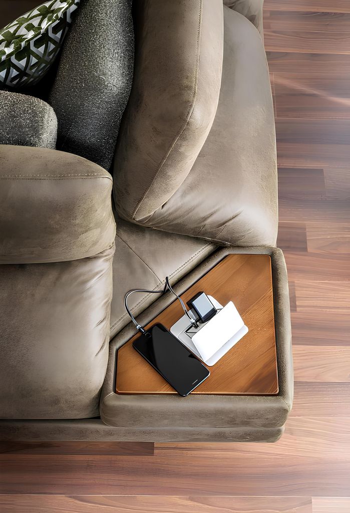 Modernes Eckosfa L-Form Couch Grau Wohnzimmer Möbel Textil Eckgarnitur