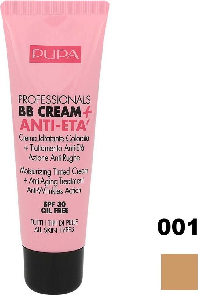 Pupa Pupa Professionals BB Cream + Anti-Eta SPF30 50ml Produktbild 
