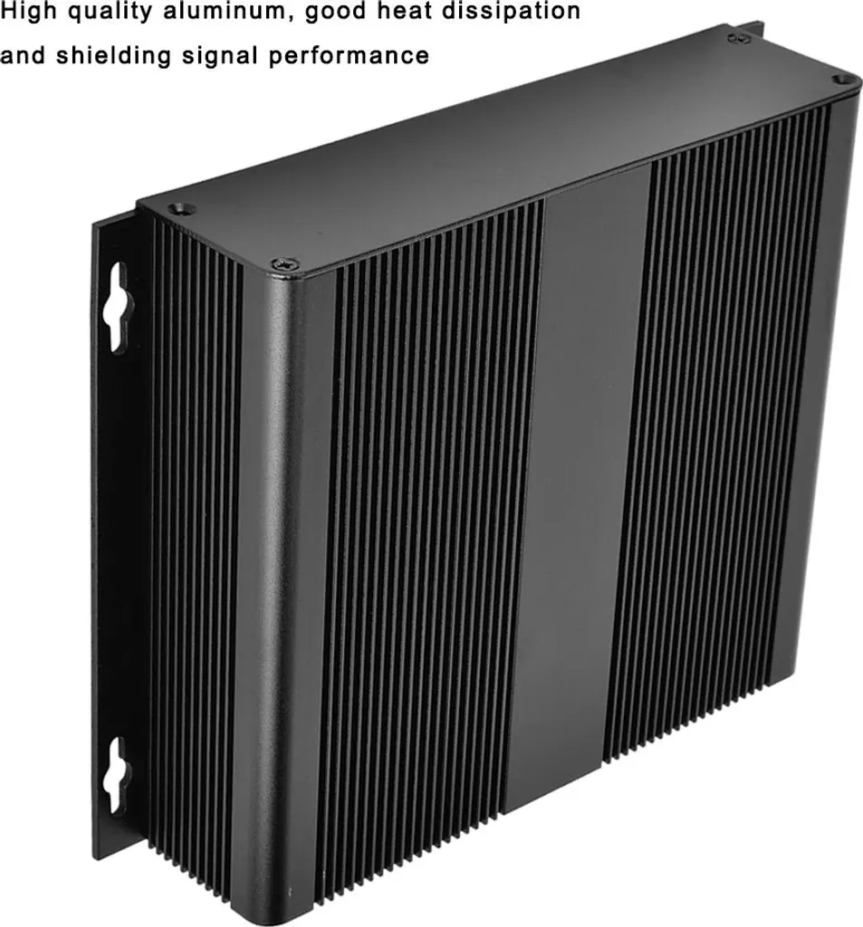 Boîtier blindé anti-interférence pour PCB en aluminium 48x204x160mm - 5
