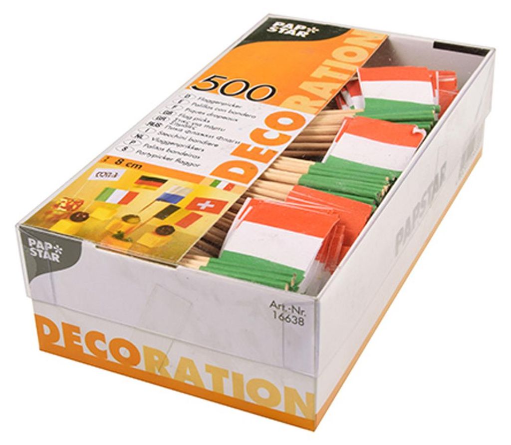 Papstar 16638, Zelená, Červená, Bílá, Dřevo, Papír, Dřevo, Obrázek produktu 