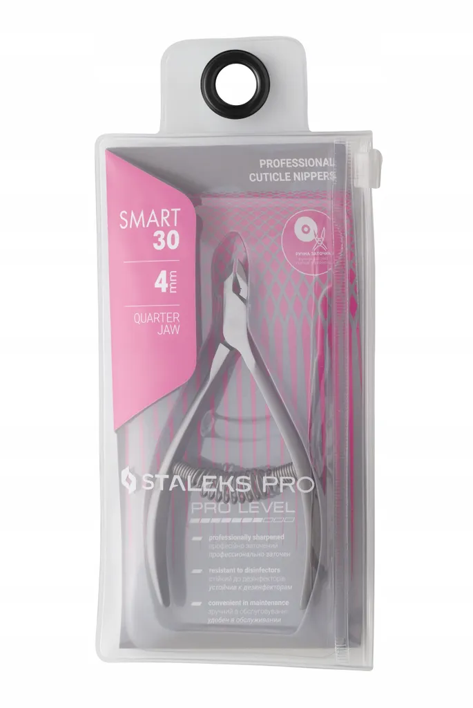 Tronchesino Cuticole Staleks Smart 30 4mm - Precisione Russa - 11