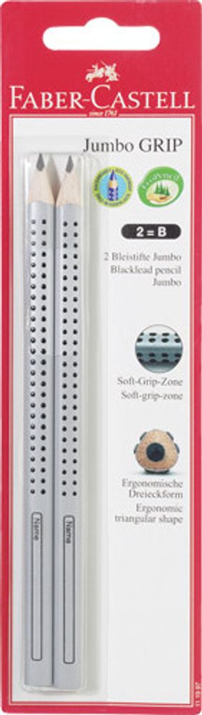 Faber-Castell Bleistifte Jumbo Grip 111997 2ST