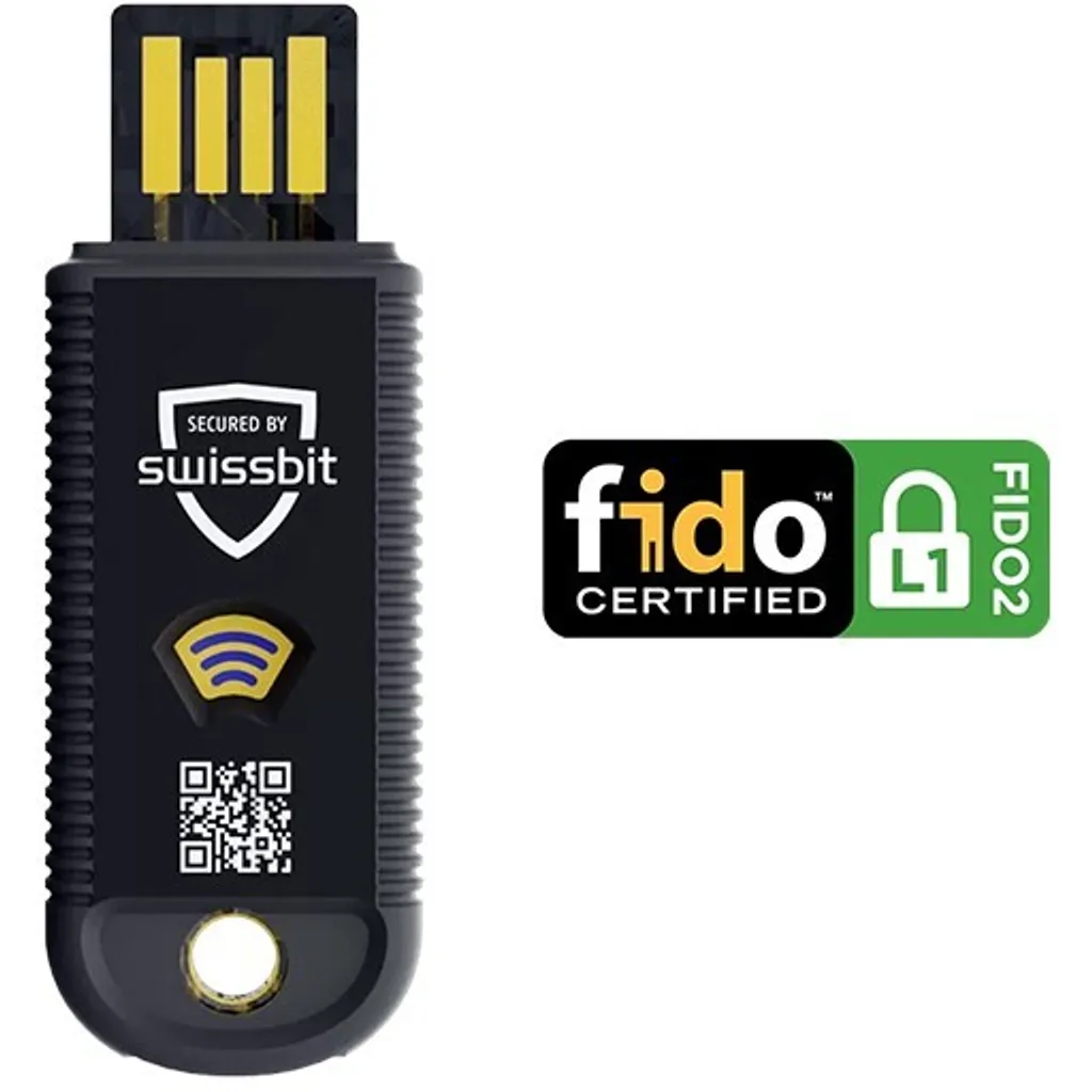 iShield Key Pro FIDO2 contre le phishing clé de sécurité USB et NFC