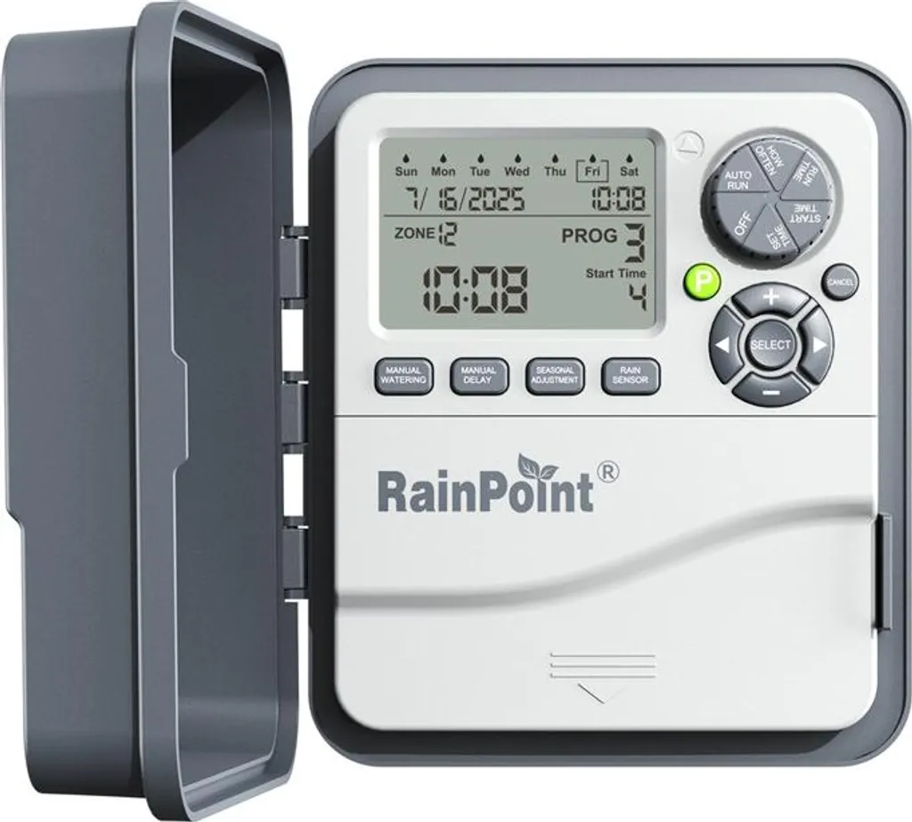 Programmateur d'irrigation multi-zones intelligent avec 4 sorties eau