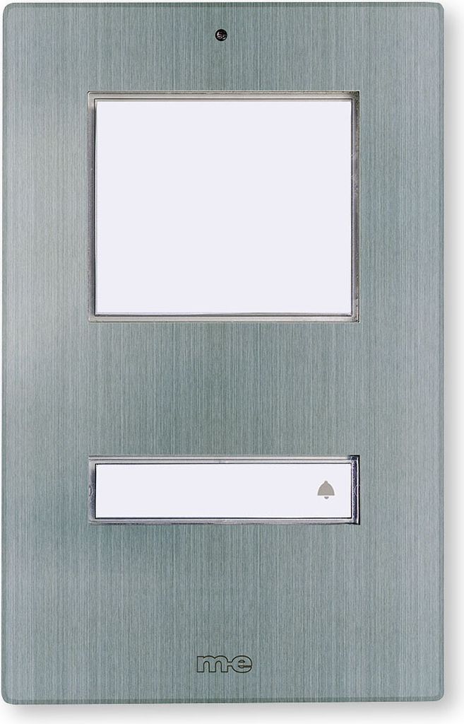 M-E MODERN-ELECTRONICS Klingelplatte 1Fam