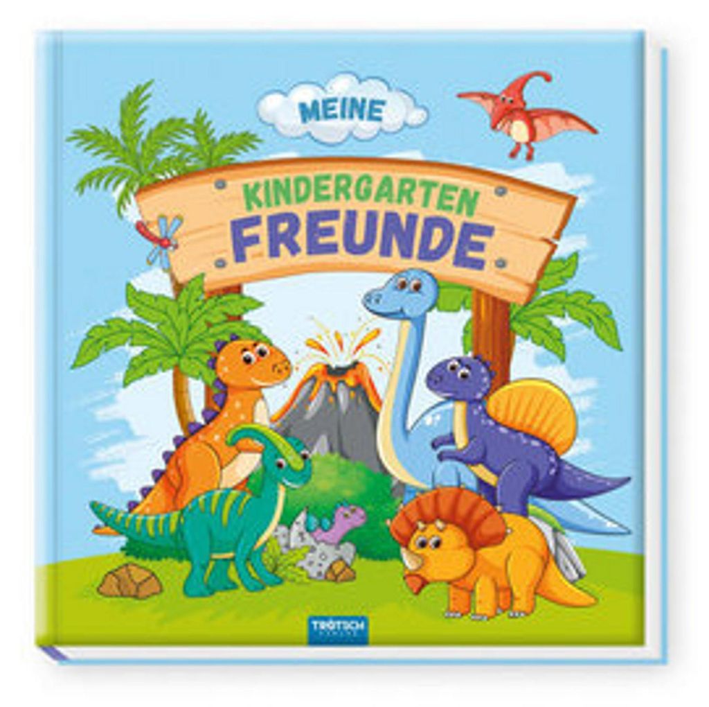 Trötsch Freundebuch Meine Kindergartenfreunde Dinosaurier