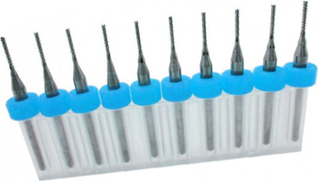 Zestaw 10 mikrofrezów (1,00 mm ) Zdjęcie produktu 