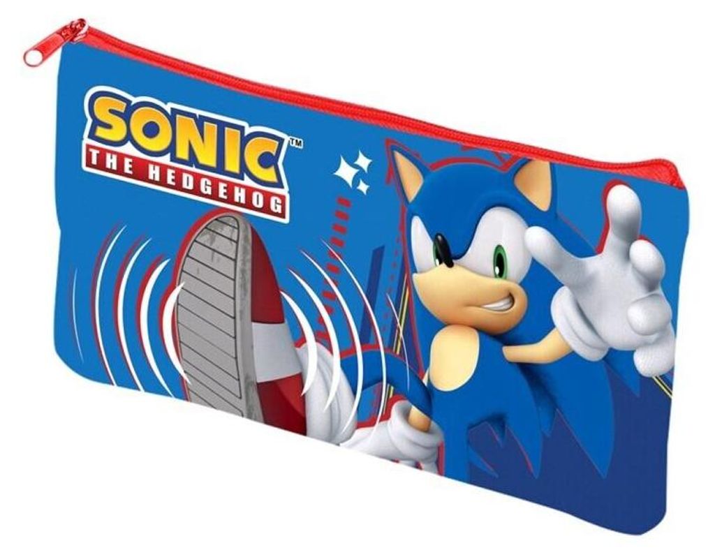Sonic the Hedgehog Etui für die Schule Federtasche Stifteetui