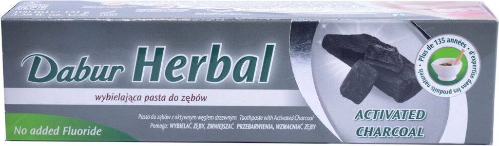 Dabur Dentifrico Ayurveda Holzkohle 100 ml Envase De 100 ml Produktbild 