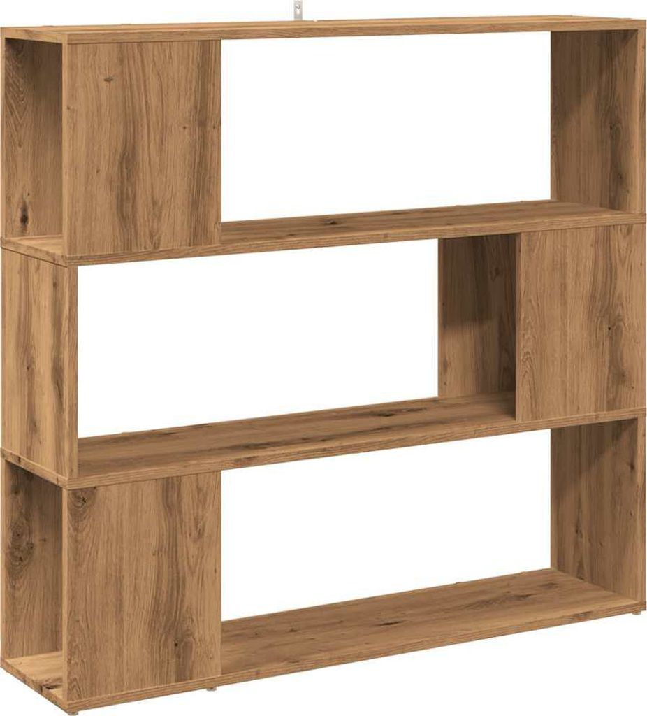 Bücherregal/Raumteiler Artisan-Eiche 100x24x94 cm