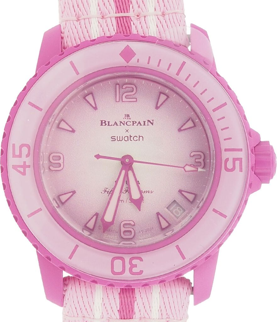 Blaincpain x Swatch Fifty Fathoms l Pink Ocean Produktbild 