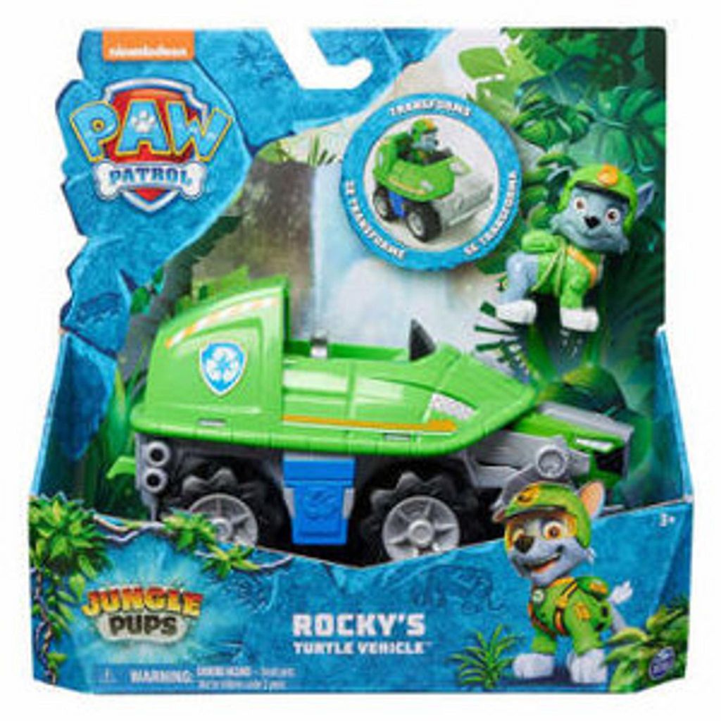 PAW Patrol Jungle Pups – Schnappschildkröten-Fahrzeug mit Produktbild 