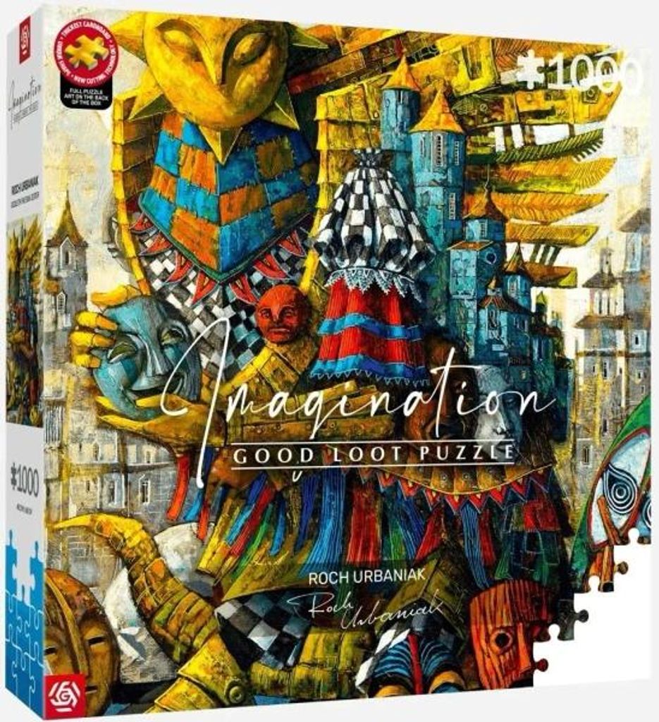 Puzzle da 1000 pezzi, "Gezeleth, il Giullare del Sole" - Immagine del prodotto 